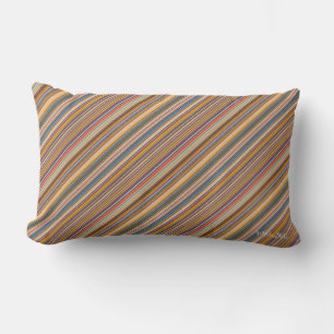 HAMbyWG - Lumbar Pillow - Crayola Stripes