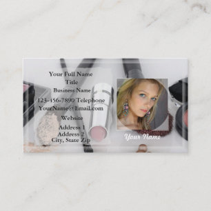 HAMbyWG Make-Up Artists Photo Business Card