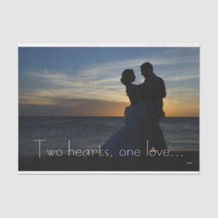 HAMbyWG - Married couple in sunset with words Tissue Paper