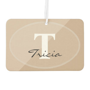 HAMbyWG - Modern Monogram Photo Air Freshener