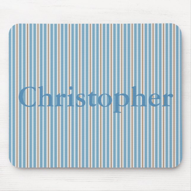 HAMbyWG - Mouse Pad - Blue Stripe (Front)