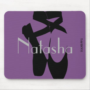 HAMbyWG - Mouse Pad - Charcoal Ballet Slipper