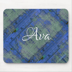 HAMbyWG - Mouse Pad - Distressed Persian - Blue