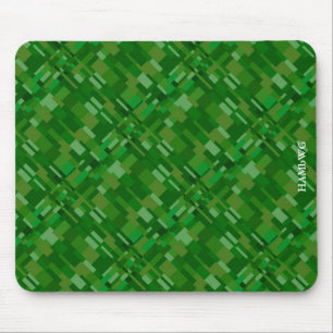 HAMbyWG - Mouse Pad - Modern Graphic Green