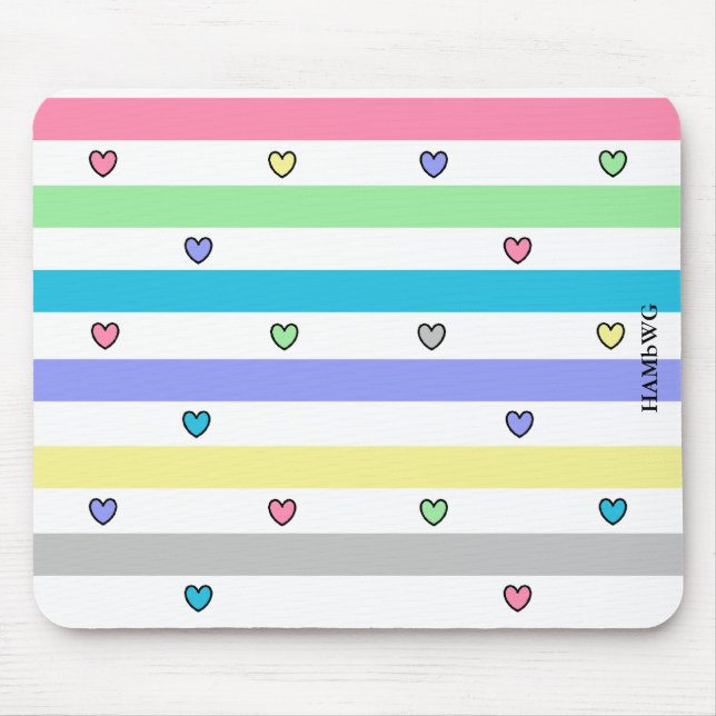 HAMbyWG - Mouse Pad - Pastel (Front)