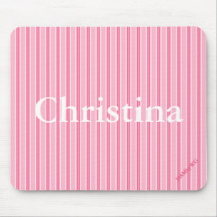 HAMbyWG - Mouse Pad - Pink Stripe