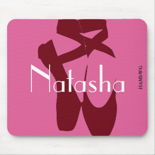HAMbyWG - Mouse Pad Red Ballet Slipper