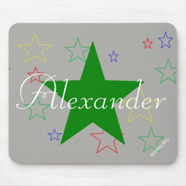 HAMbyWG - Mouse Pad - Stars (Front)