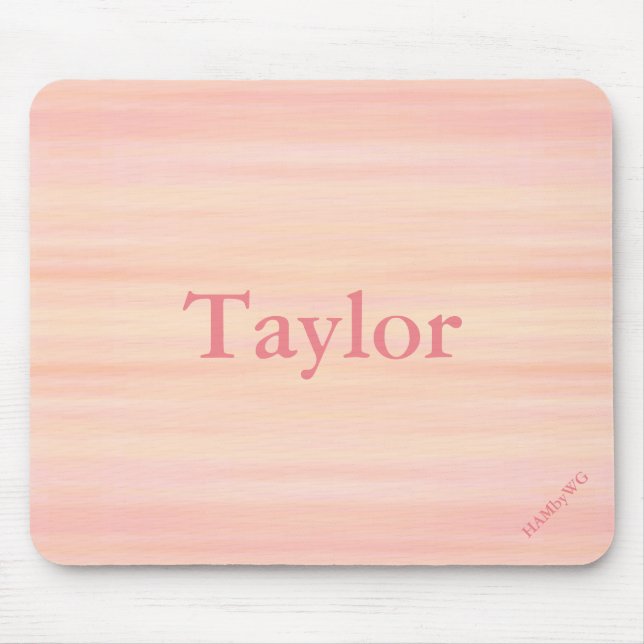 HAMbyWG - Mouse Pad - Washed Peach (Front)