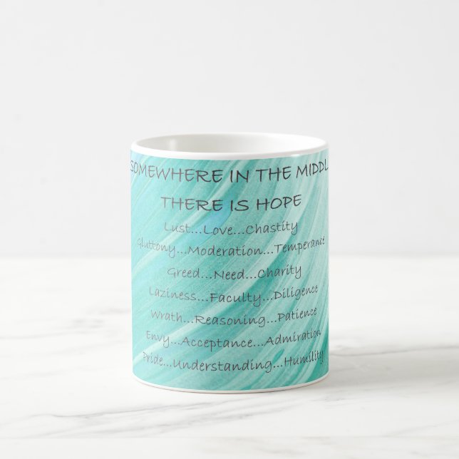 HAMbyWG - Mug de café - Les 7 péchés mortels et re (Centre)