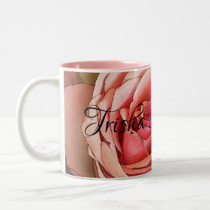 HAMbyWG - Mug de café - Rose de pêche