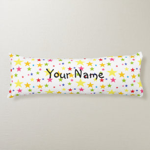 HAMbyWG - Multi-Colour Stars Body Pillow