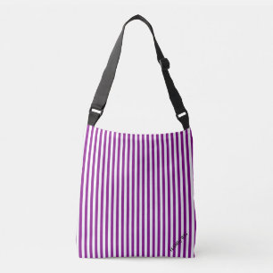 HAMbyWG - Over the Shoulder - Violet/White Crossbody Bag