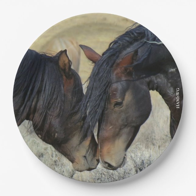 HAMbyWG - Paper Plates 9" - Horse (Front)