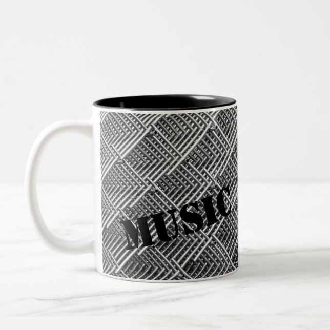 HAMbyWG - Personalizable Mug - Metal Grid (Left)