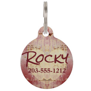 HAMbyWG - Pet Name Tag - Vintage Charm