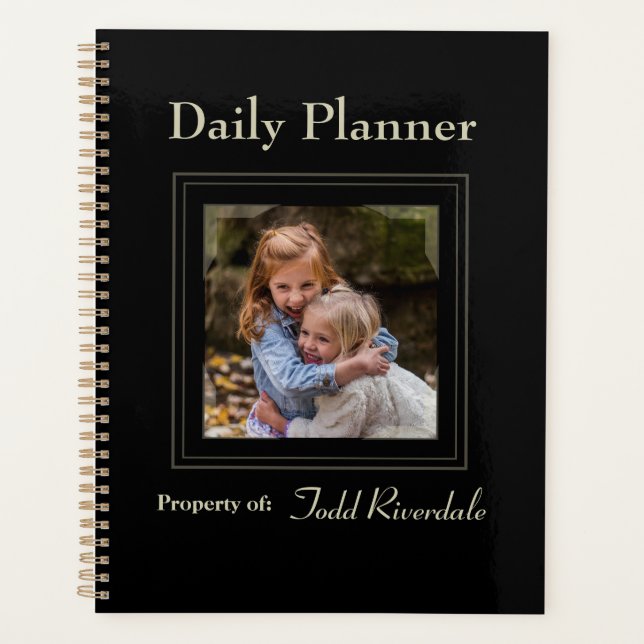 HAMbyWG - Photo Daily Planner -  Any Colour (Front)