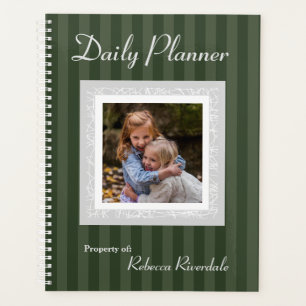 HAMbyWG - Photo Daily Planner - Any Colour Stripe