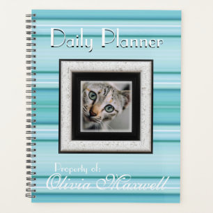 HAMbyWG - Photo Daily Planner - Bleu bébé
