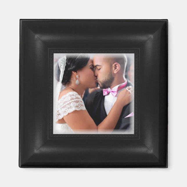 HAMbyWG - Photo Magnet with a black border (Front)