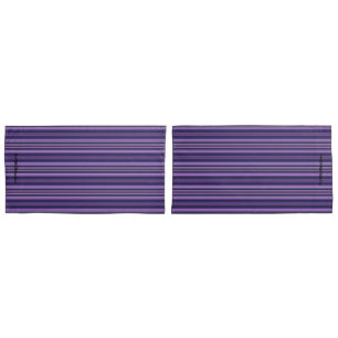 HAMbyWG - Pillow Cases - Purple Stripe