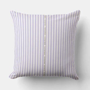 HAMbyWG - Pillow - Lilac White Stripe