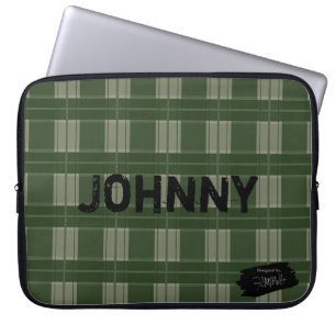 HAMbyWG - Plaid in any colour Laptop Sleeve