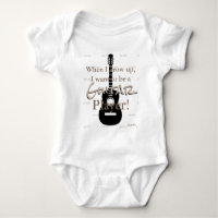 HAMbyWG - Romper, T-shirt, Snap T -  Guitar Theme