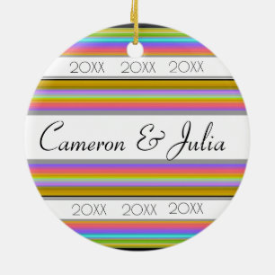 HAMbyWG Round Ornament - Spectrum