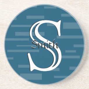 HAMbyWG - Sandstone Monogram Coaster