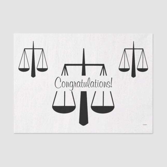 HAMbyWG - Scales of Justice Tissue Paper (Front)