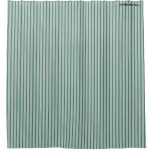 HAMbyWG - Shower Curtain - Deco Blue-Green Opal