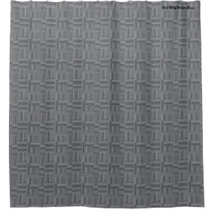 HAMbyWG - Shower Curtain - Woven Design