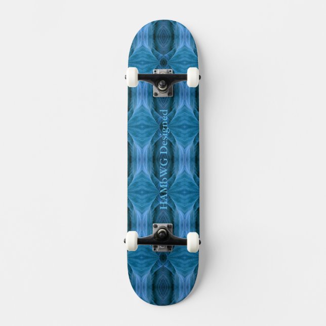 HAMbyWG - Skateboard - Blue Sand Dunes (Front)
