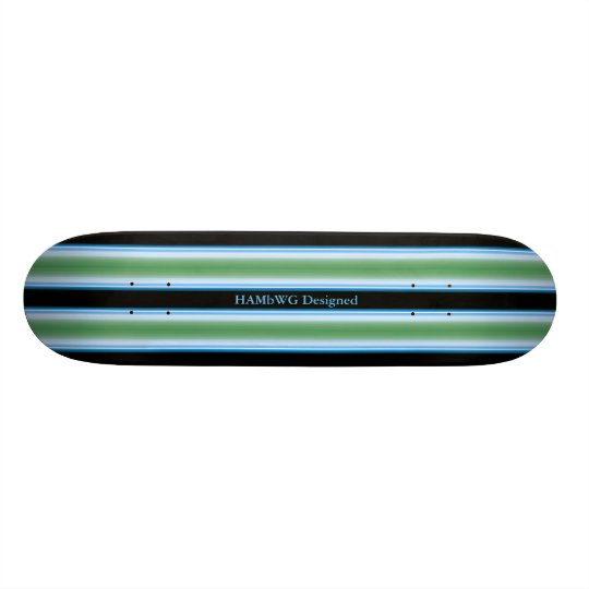 HAMbyWG - Skateboard - Brilliant Blue Green Black