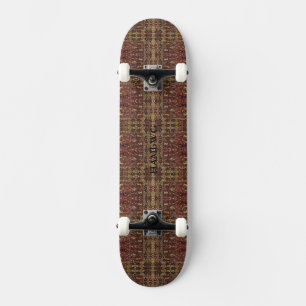 HAMbyWG - Skateboard - Burgundy Grey Black Persian
