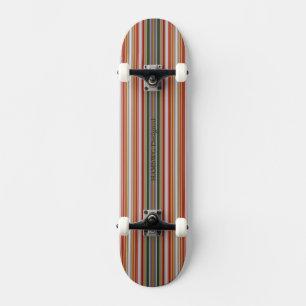 HAMbyWG - Skateboard - Green Opal Red Stripes