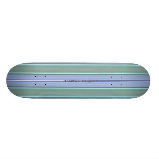 HAMbyWG - Skateboard - Mint Periwinkle Glowing