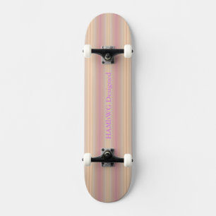 HAMbyWG - Skateboard - Peach Pink Violet Soft