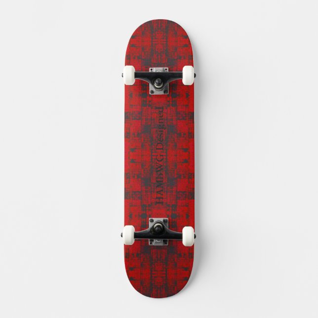 HAMbyWG - Skateboard - Rouge clair détendu (Recto)