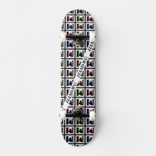 HAMbyWG - Skateboard - Teddy Bear - Negative Image