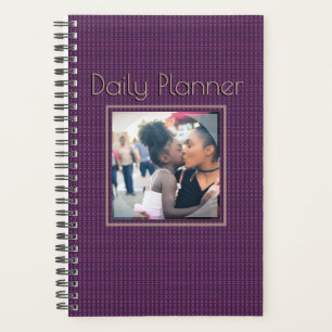 HAMbyWG - Small Daily Planner - Aemthyst Pattern
