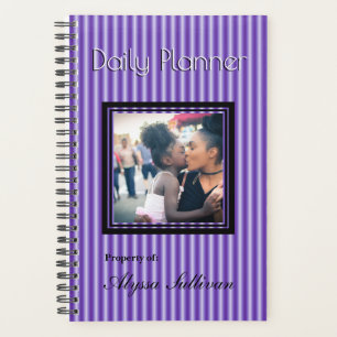HAMbyWG - Small Daily Planner - Bright Purple