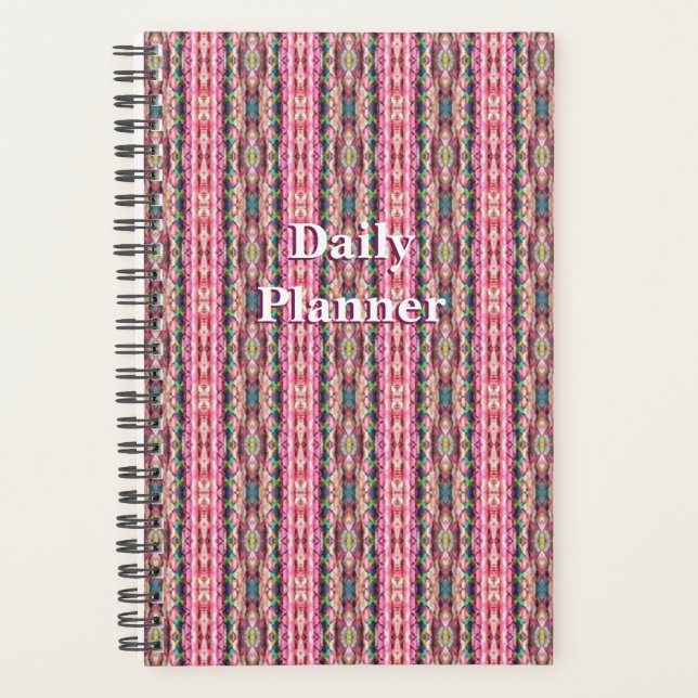 HAMbyWG - Small Daily Planner - Twine Pink (Front)