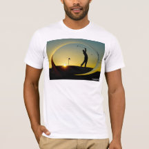 HAMbyWG T-shirt Bella Canvas - Sunset Golf