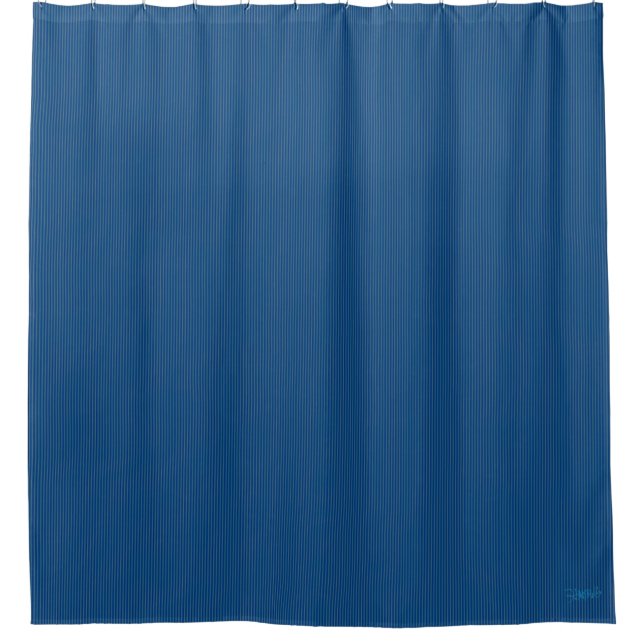 HAMbyWG - Teal Blue Fine Stripe (Front)