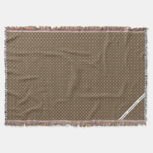 HAMbyWG - Throw Blanket Modern Tan & Jade