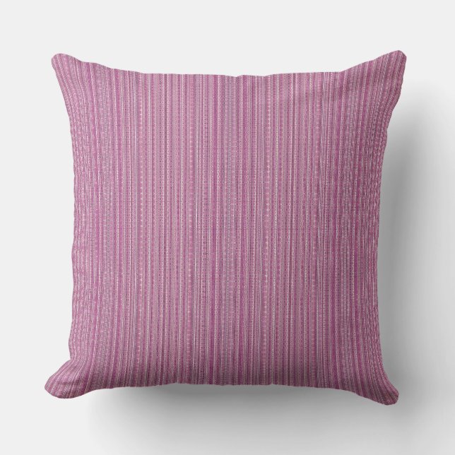 HAMbyWG -Throw Pillow 20" - Mauve Needlepoint Look (Front)