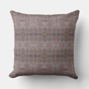 HAMbyWG Throw Pillow 20" - Vintage Mauve Persian