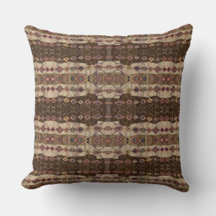 HAMbyWG - Throw Pillow - Bohemian Brown